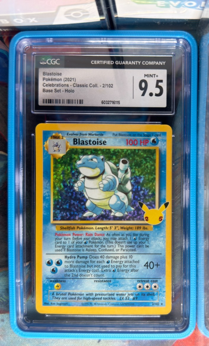 Blastoise 2/102 Celebrations: Classic Collection Holo for sale