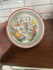 Tiffany Playground by Tiffany  Co. Childs Bowl 1992 Animals Theme 6-1/2  Japan