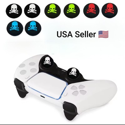 2PCS Analog Thumb Stick Grips Caps for XBox Dualshock 5 4 PS4 PS3 Controller PS5