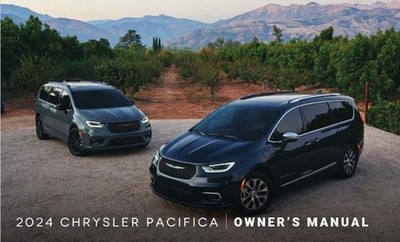 NEW Chrysler Pacifica 2024 Factory Owner's Manual Glovebox Reference Guide 20597