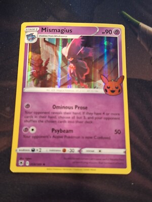 mismagius pokemon card halloween Mismagius 059/189 Trick or Trade Halloween - Pokemon Holo Foil Rare