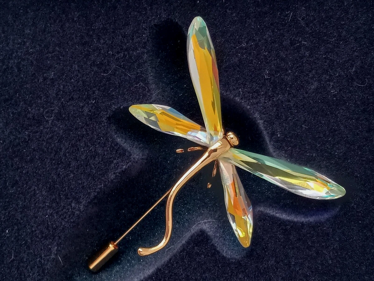 Dragonfly brooch best sale swarovski