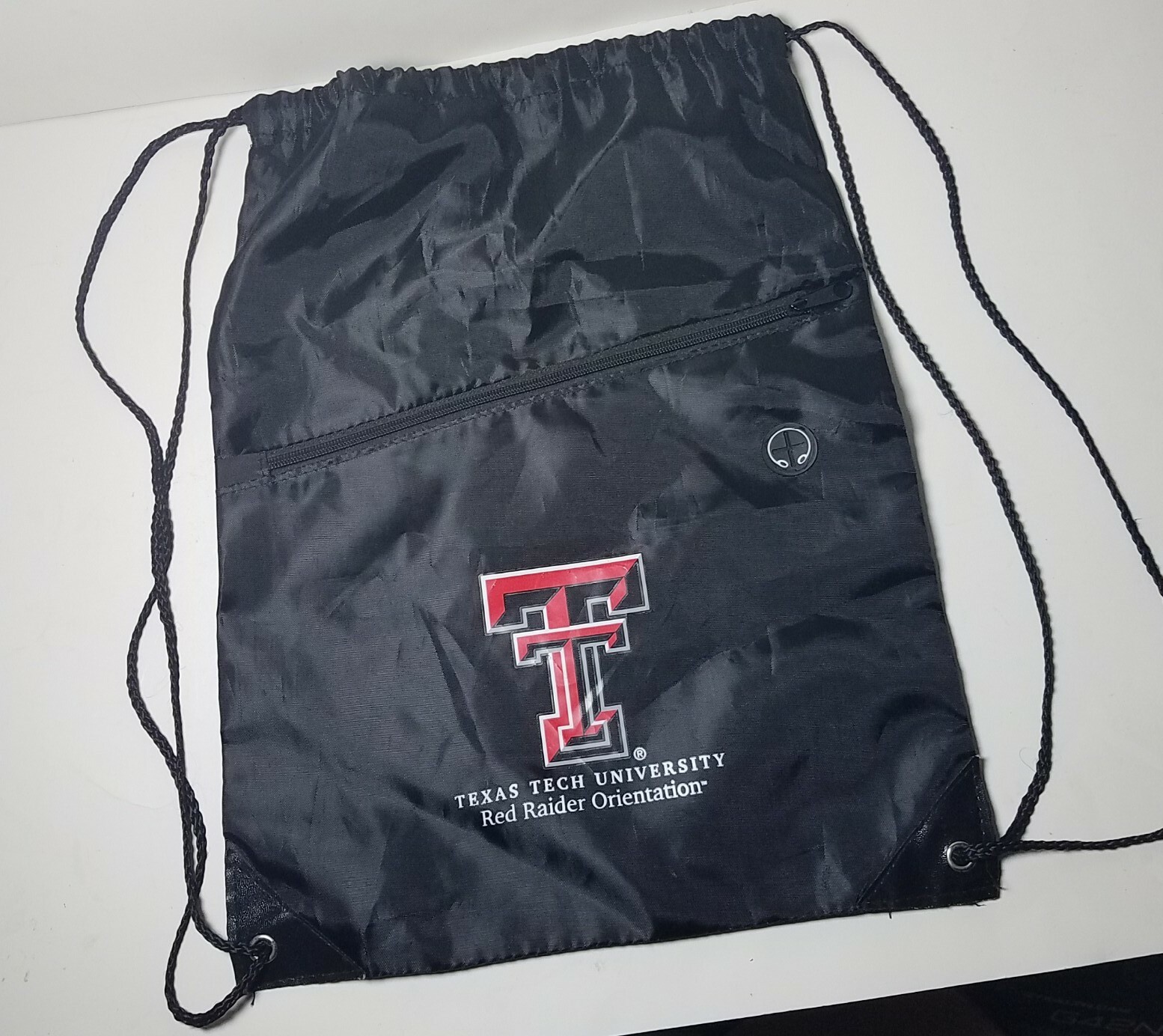 raiders drawstring backpack