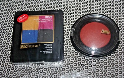 BLACK RADIANCE LOVE YOUR SHADE OF BEAUTY EYE SHADOW 8809 & BAKED BLUSH 8306