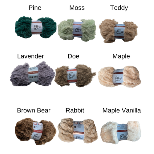 Fur Yarn - Ultra Soft | 50g One Skein 30m | 100% Polyester | 6 Weight - Picture 46 of 56
