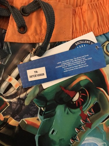 LEGO Toddler Boys' Chima Swim Shorts ORANGE MULTI Size 4 NWT Summer Beach Pool - Picture 9 of 12