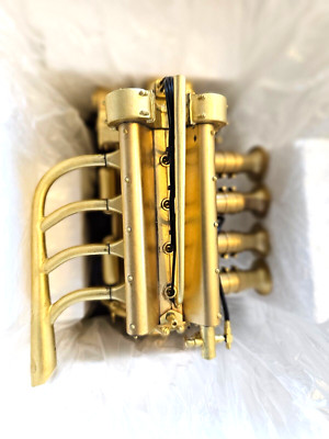 Vintage Power Offenhauser Brass Engine 1:5 Scale Inv. #4203