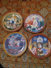 1980's Hedi Keller Christmas Series Collector Plates-Set of 4 Konigszelt Bavaria