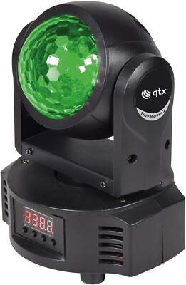 QTX 150.462UK Tiny Mover 2-in-1 40W LED Mini Moving Head, kompakt & tragbar