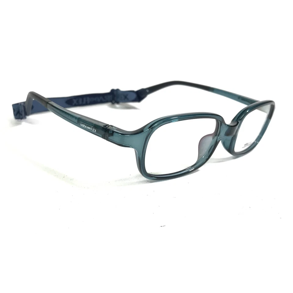 Monturas de gafas para niños Miraflex ERIC S.DK AZUL borde completo rectangular 47-18-125 Foto 2 de 4