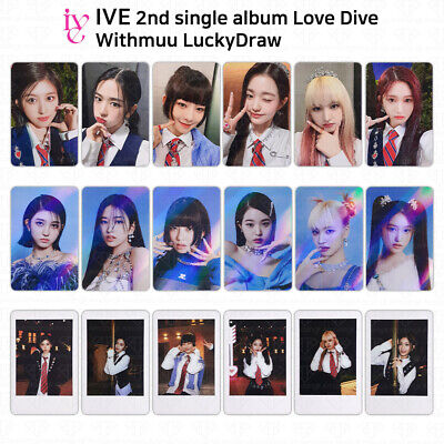 IVE 2nd Single Album Love Dive Official WithMuU Lucky Draw IVE 2nd Single Album Love Dive Official WithMuU Lucky Draw
