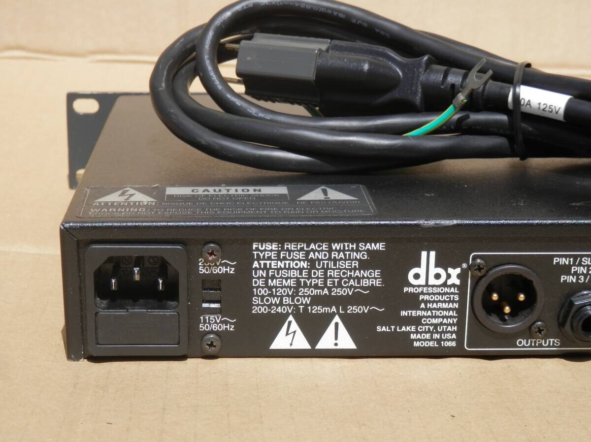 ⭐︎dbx 1066 コンプレッサー・リミッター・ゲート DBX 1066 コンプレッサーリミッターゲート