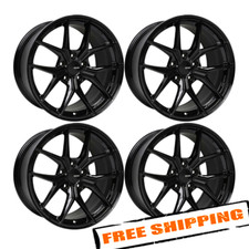 Enkei 529-885-6538bk Set Of 4 18x8.5 5x4.5 38mm 72.6mm Tsr-x Gloss Black Wheels Enkei 529-885-6538bk Set Of 4 18x8.5 5x4.5 38mm 72.6mm Tsr-x Gloss Black Wheels