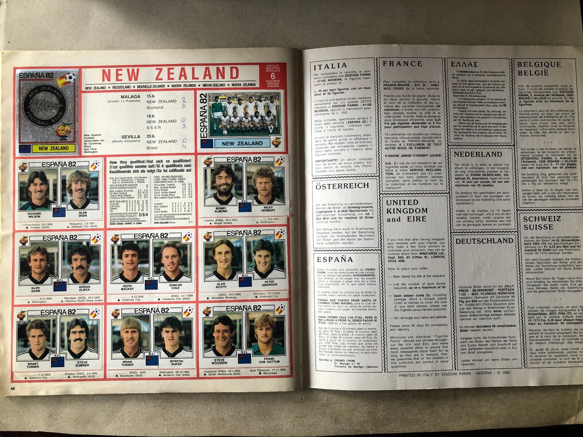 入手不可能！WC'82スペイン 写真集 Panini World Cup 1982 Espana Complete Album | eBay