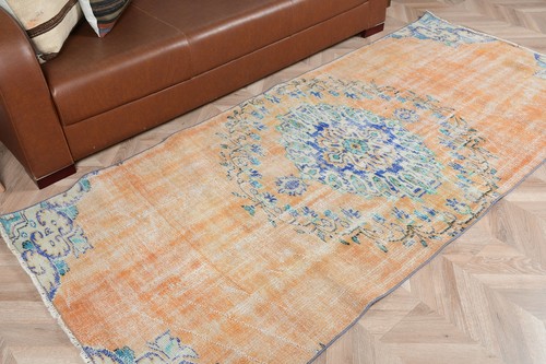 Alfombra de área de 3,6 x 8,1 pies, alfombra vintage, alfombra de Anatolia, a... - Imagen 5 de 6