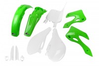 Ufo Plast Replica Voll Kawasaki KX 125 250 1999-2002 Plastik Kit Carene