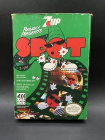 Spot: The Video Game 7Up NES Nintendo  Tested Works CIB