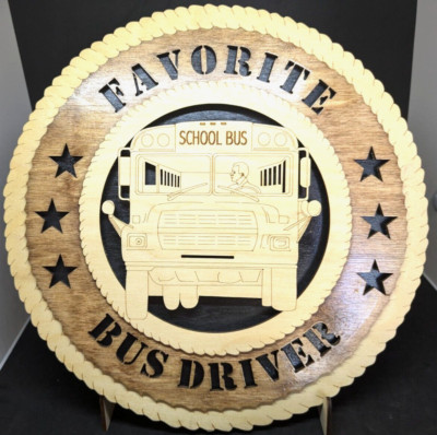 BUS DRIVER PLAQUE