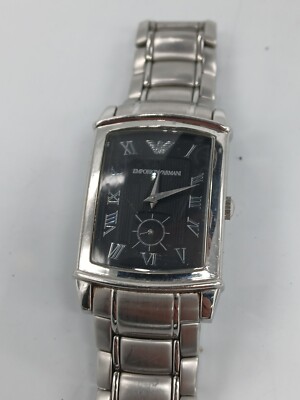 Emporio Armani Mens Stainless Steel Watch, AR-0115 Untested
