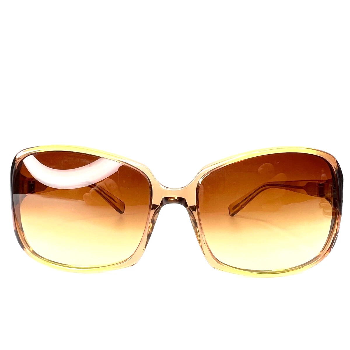 Oliver Peoples Sunglasses Candice T Brown Square Oversized Frames