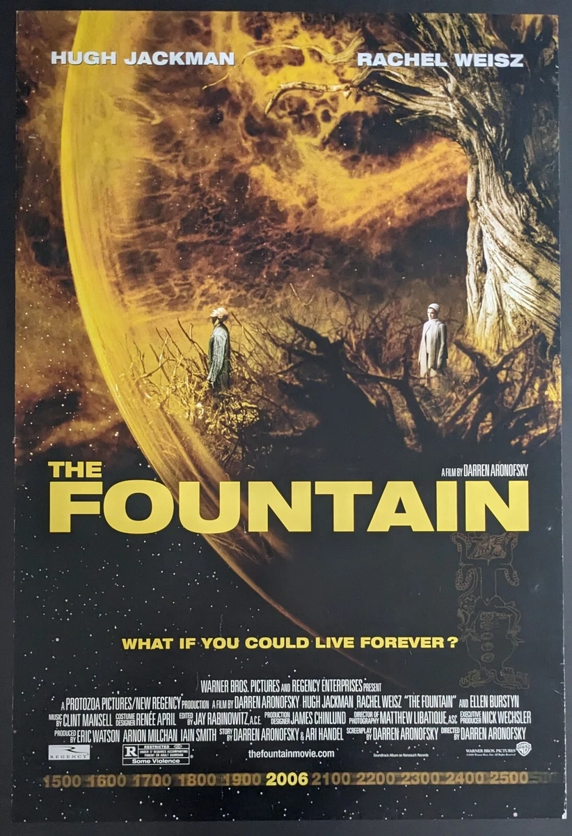 The Fountain (2006) Original 27x40 Movie Poster D/S Rolled, Hugh Jackman |  eBay