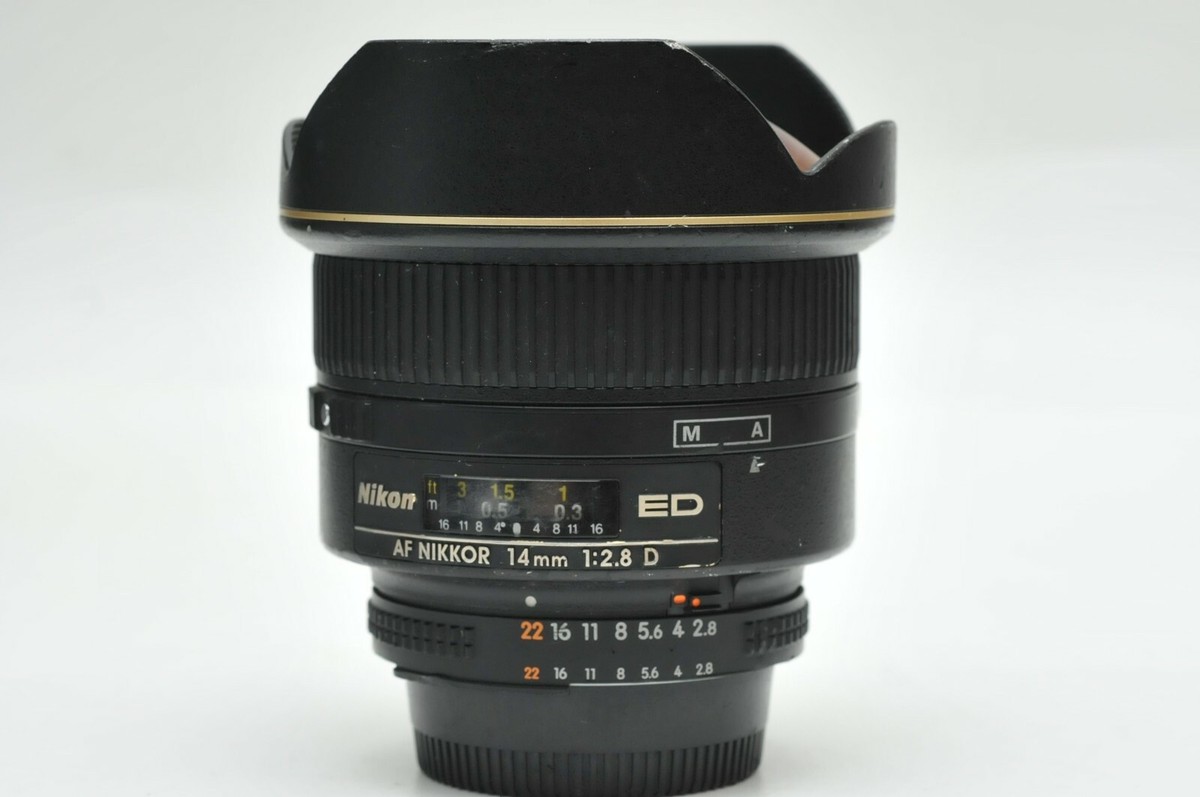 Nikon AF Nikkor 14mm f/2.8D ED Ultra-Wide-Angle Prime Lens 20 | eBay