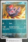 Carte Pokemon ZORUA 031/064 REVERSE EV6.5 Fable Nébuleuse SFA FR NEUF