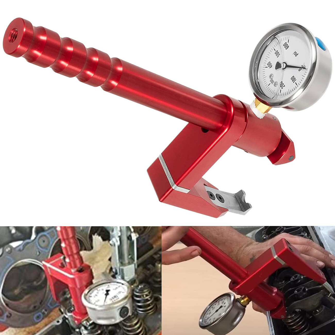 PC100 Universal Valve Seat Pressure Tester Adjustable OnHead Test