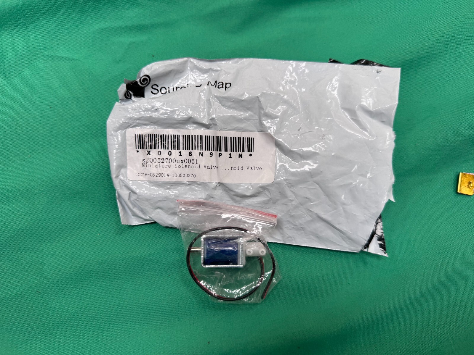 Miniature Solenoid Valve DC 6V - Small Air & Fluid Control Valve