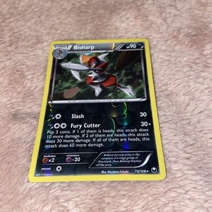 Pokemon - Bisharp - 72/108 - Rare - Reverse Holo - BW - Dark Explorers - VLP