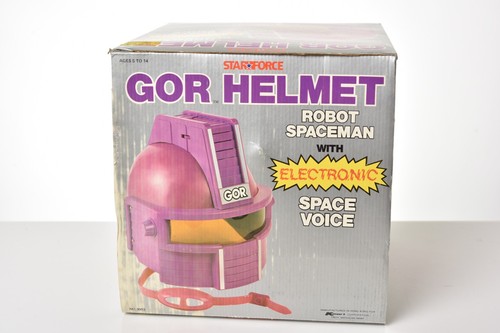 Casco robot Kingsford Gor 1978 vintage con caja - Imagen 6 de 15