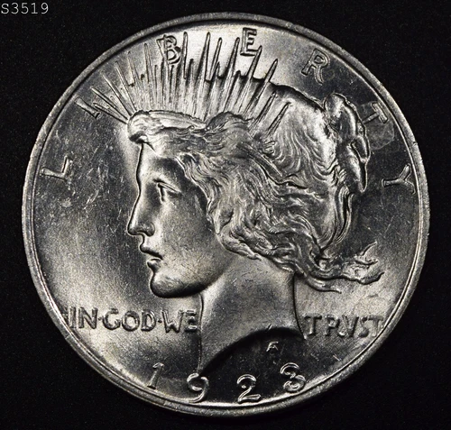 1923 Peace Dollar "GEM BU" *Free S/H After 1st Item*