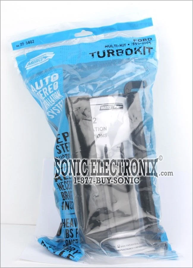 Kit de tablero de instalación DIN única Metra 99-5802 para Ford/Lincoln/Mazda/Mercury 1995-07 Foto 3 de 3