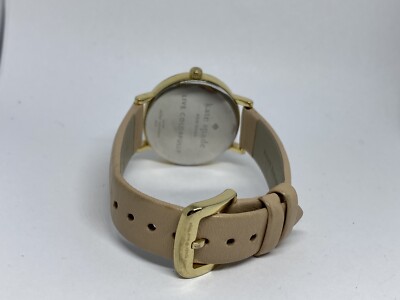 Kate Spade New York Metro 0073 Women Beige Leather Analog Dial Wrist Watch MP627 Kate Spade New York Metro 0073 Women Beige Leather Analog  main image 4