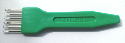 2 neue 6er Deckernadel 5mm für SingerStrickmaschine(n) 