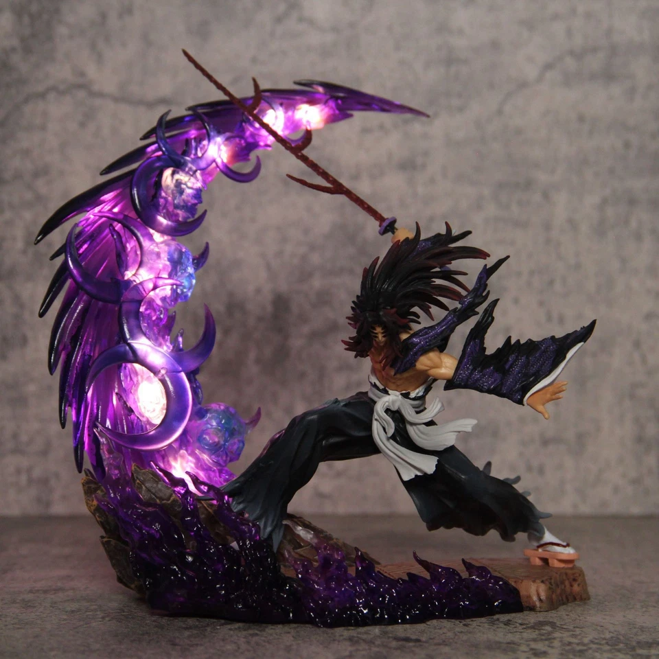 Demon Slayer Tsugikuni Yoriichi Kokushibo 23cm LED Figure Toy Collection Statue - Image 3 of 4