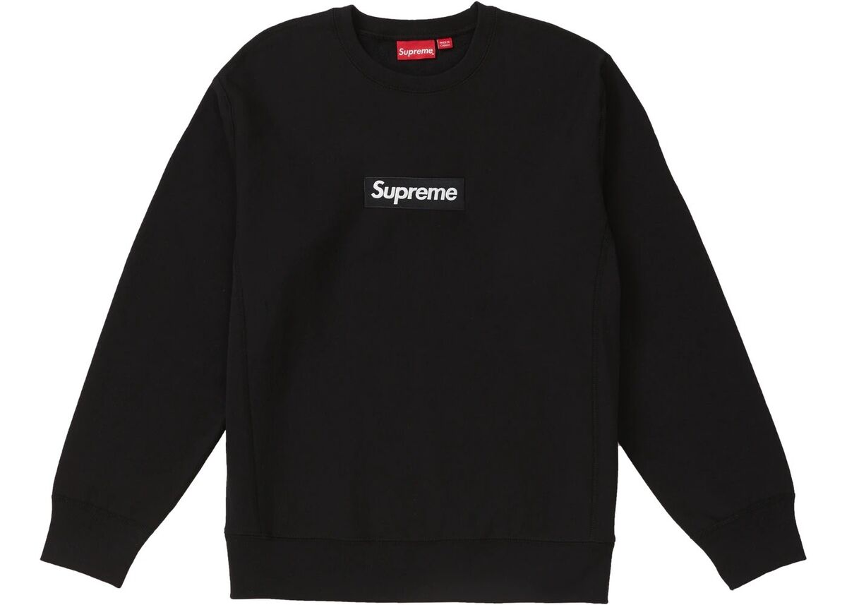 Supreme Black Box Logo Crewneck FW18 Fall Winter 2018 BRAND Supreme Black Box Logo Crewneck FW18 Fall Winter 2018 BRAND