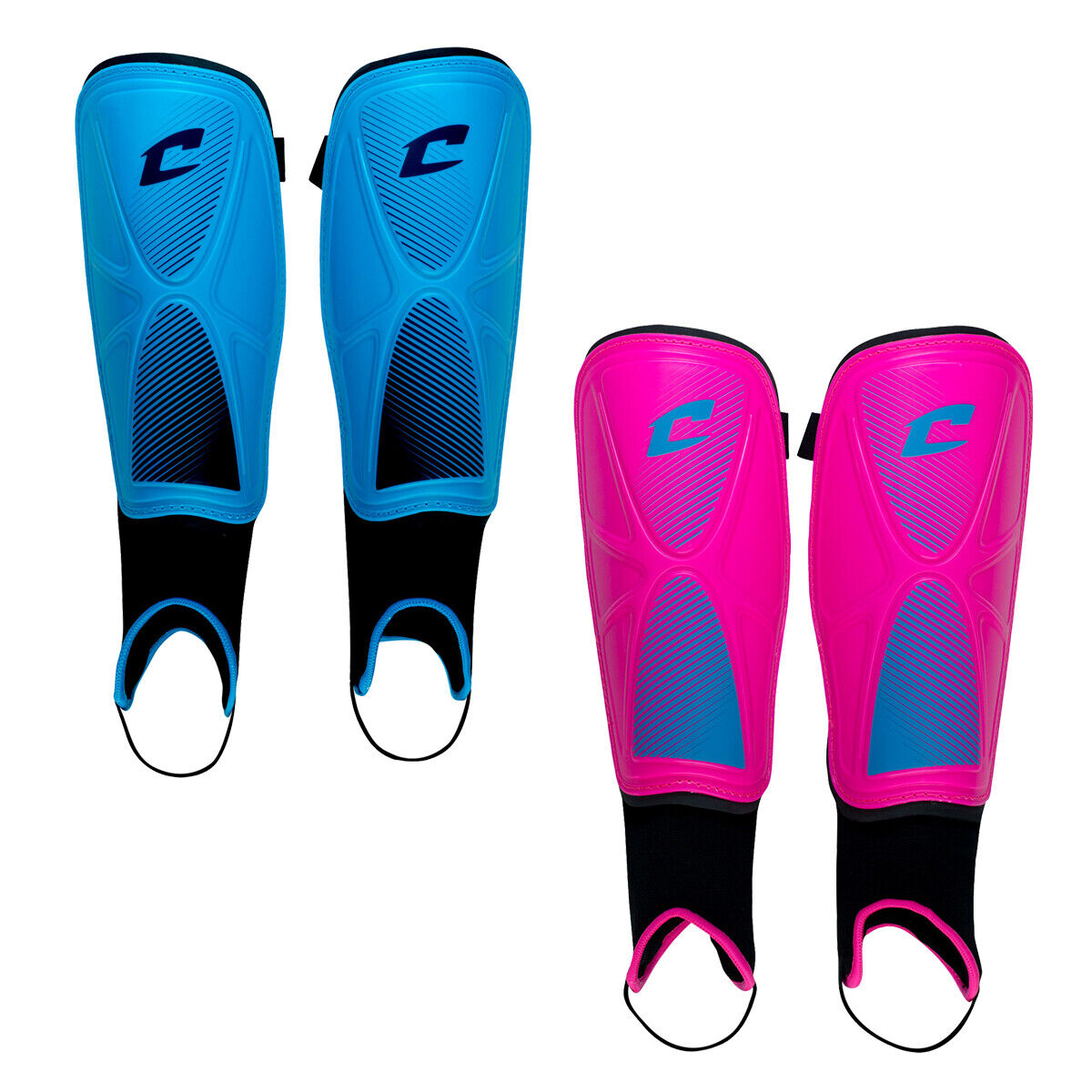 Cheap mail order shopping Champro D2 40% OFF Cheap Sale Soccer Shinguards - Optic Colors Various New Retai