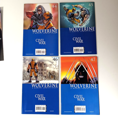 Lote de 50 cómics de la Guerra Civil 2007 2006 Marvel Comics varios conjuntos y variantes - Imagen 10 de 16