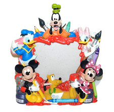 DISNEY Store 4x6 Picture Photo Frame Mickey Minnie Pluto Donald Daisy Goofy
