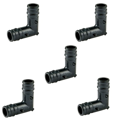5 Pack F1960 PEX A Poly Expansion Fittings 3/4" 90 Degree Elbow for PEX A PIPE
