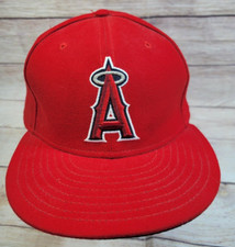 Los Angeles Angles New Era 59Fifty MLB Hat 7 3/4 On-Field Cool Base Cap