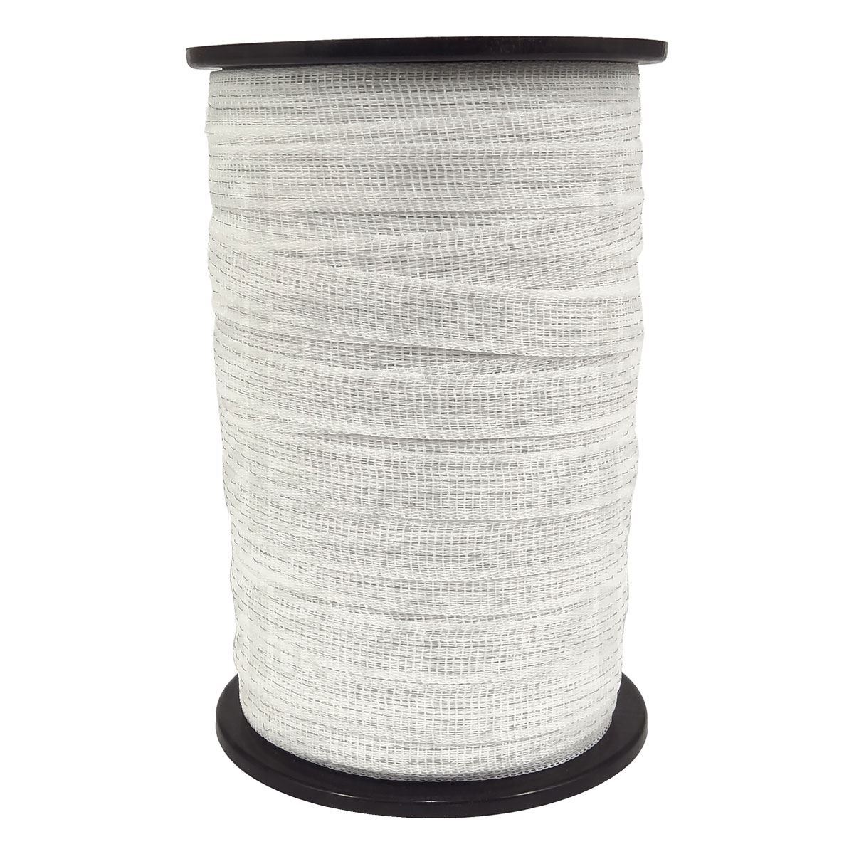 Electric Fence Ribbon Tape 200m x 20mm White Poly Fencing Horse Pony