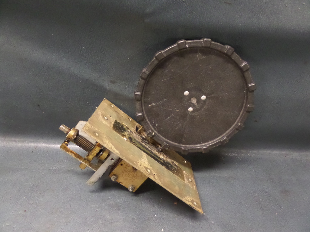 ルイ MOONEY M20K 231 AIRCRAFT ELEVATOR TRIM ADJUST JACK SCREW AND WHEEL