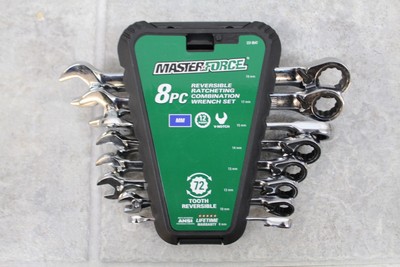 Masterforce 237 9547 8pc Metric Reversible Ratcheting