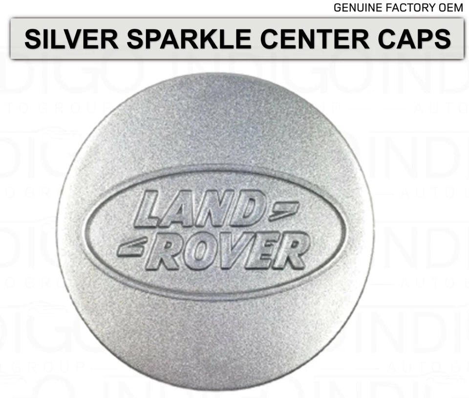 Juego de 4 tapacubos centrales de rueda genuinos Land Rover Discovery 1994-1999 (OEM) Foto 3 de 4