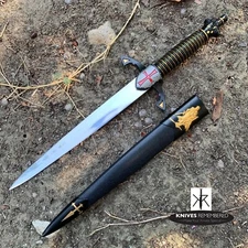Monogram Custom Personalized Medieval Crusader 15.75" Knights of Templar Dagger