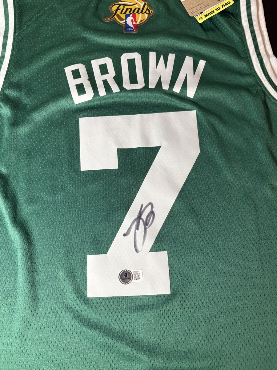 Jaylen Brown Autograph Signed Nike Finals Boston Celtics Jersey