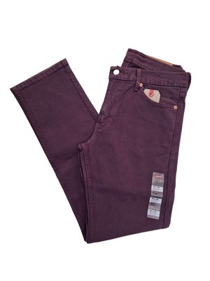 LEVIS 511 JEANS RED SLIM 5098
