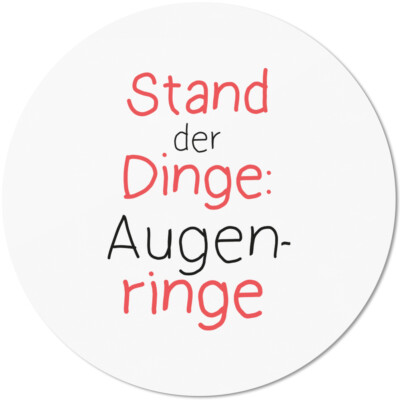 Stand der Dinge Augenringe 10501001745